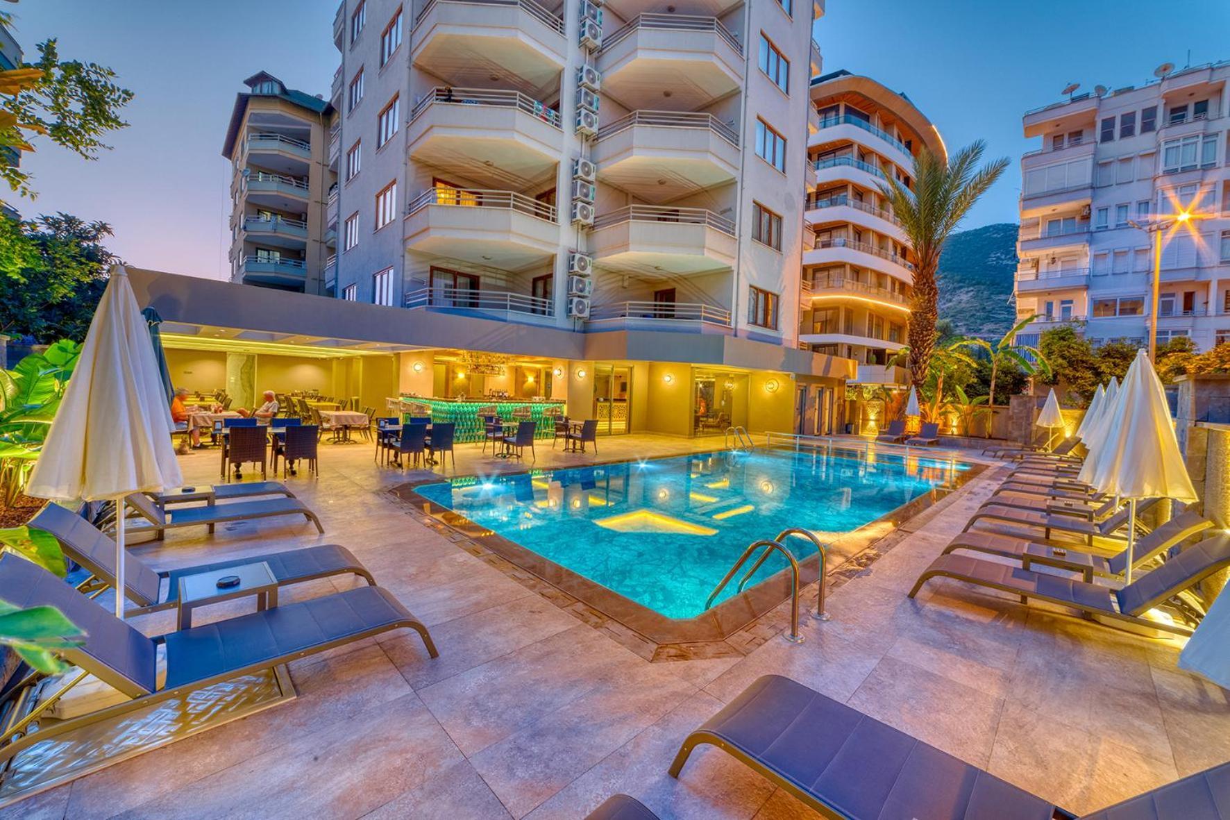 Yeniacun Apart Hotel Alanya Kültér fotó